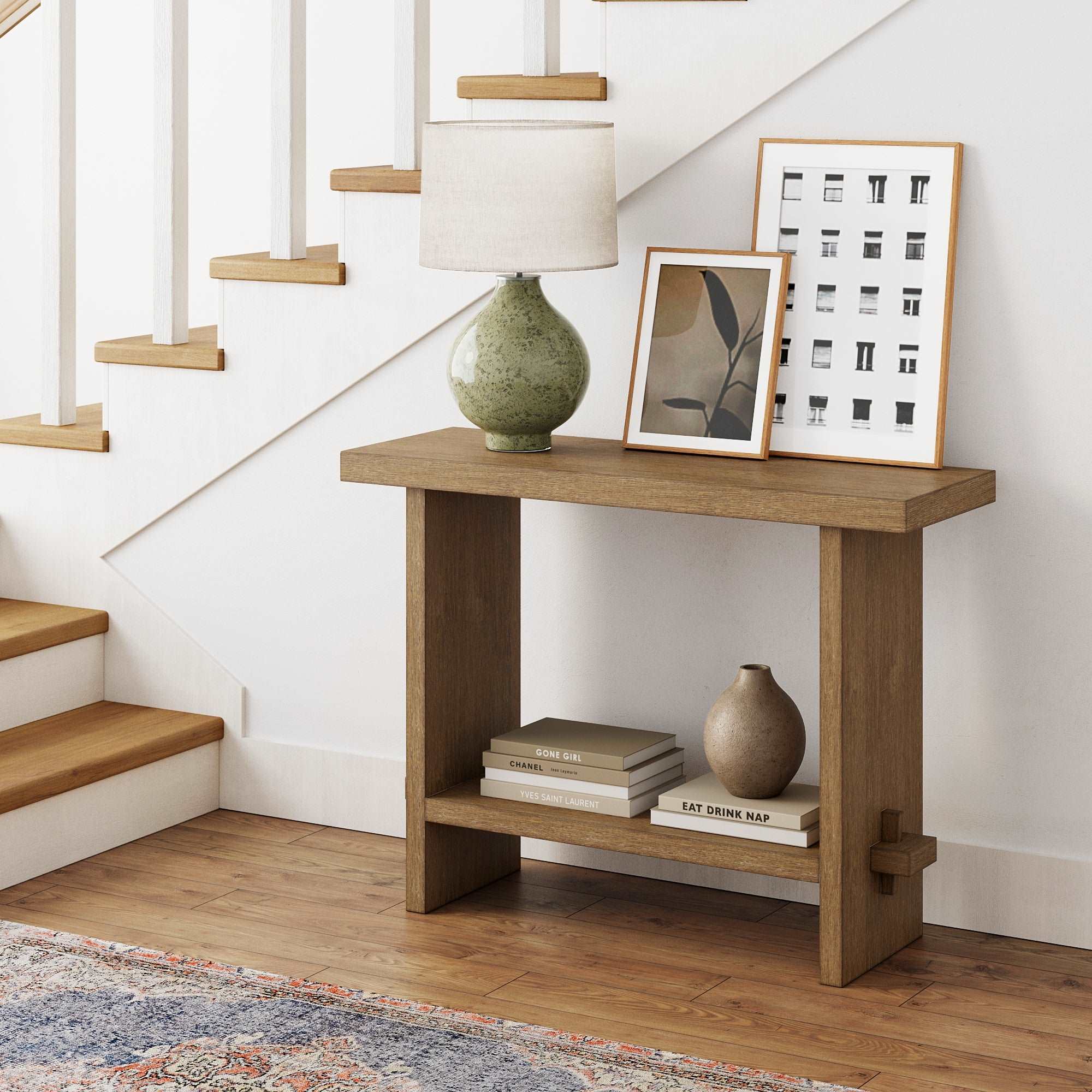Solid Wood Console Sofa Table | Virgo